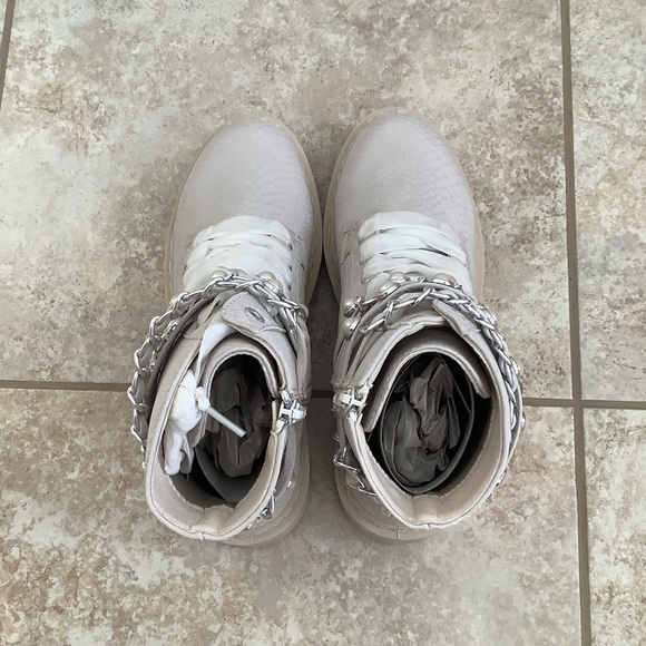 Womens Sugar Ivory boots size 7.5 - Picture 6 of 6